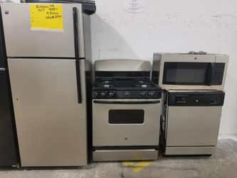 GE 4 PIECE KITCHEN SET- CHROME $949.00 #12751