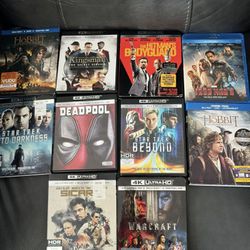 10 Movies Bundle For $20 