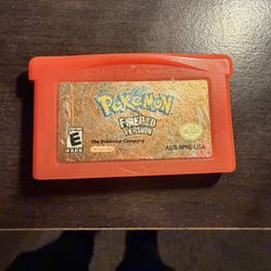 Authentic Pokemon FireRed