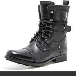 J75 by Jump Deploy-2 Stylish Mid-calf Combat/Military Boots

