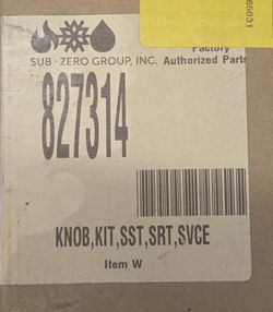 Wolf Burner Range top Knob Kit