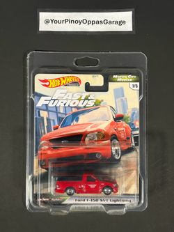 Hot Wheels Premium - Fast & Furious - Motor City Muscle #1/5 - Ford F-150 SVT Lightning (GJR68)