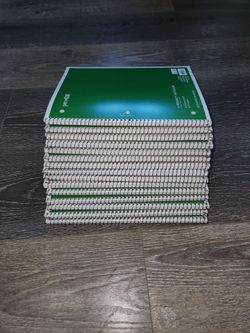 15 Single Subject Notebook 70 Sheets Each
