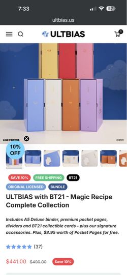 BT21 Magic Recipe Complete Collection Bundle