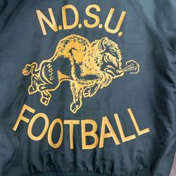 Ndsu Vintage Butwin Satin Jacket Small