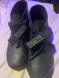 London fog woman rain sneakers/ boots