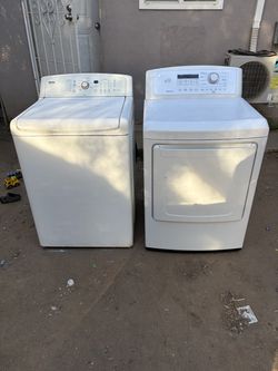 Washer and dryer