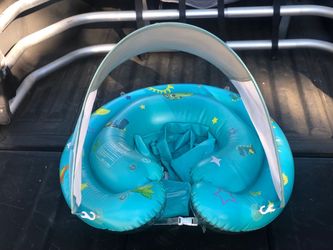 Baby Inflatable Pool Float with Canopy