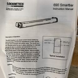 LOCKNETICS 690 SERIES SMARTBAR