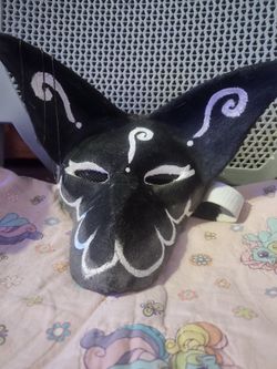 Grey wolf Therian mask