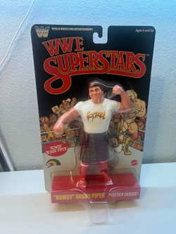 WWE Superstar LJN - Rowdy Roddy Piper (Black Card)