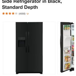 Fridgidaire Side By Side Refrigerator 