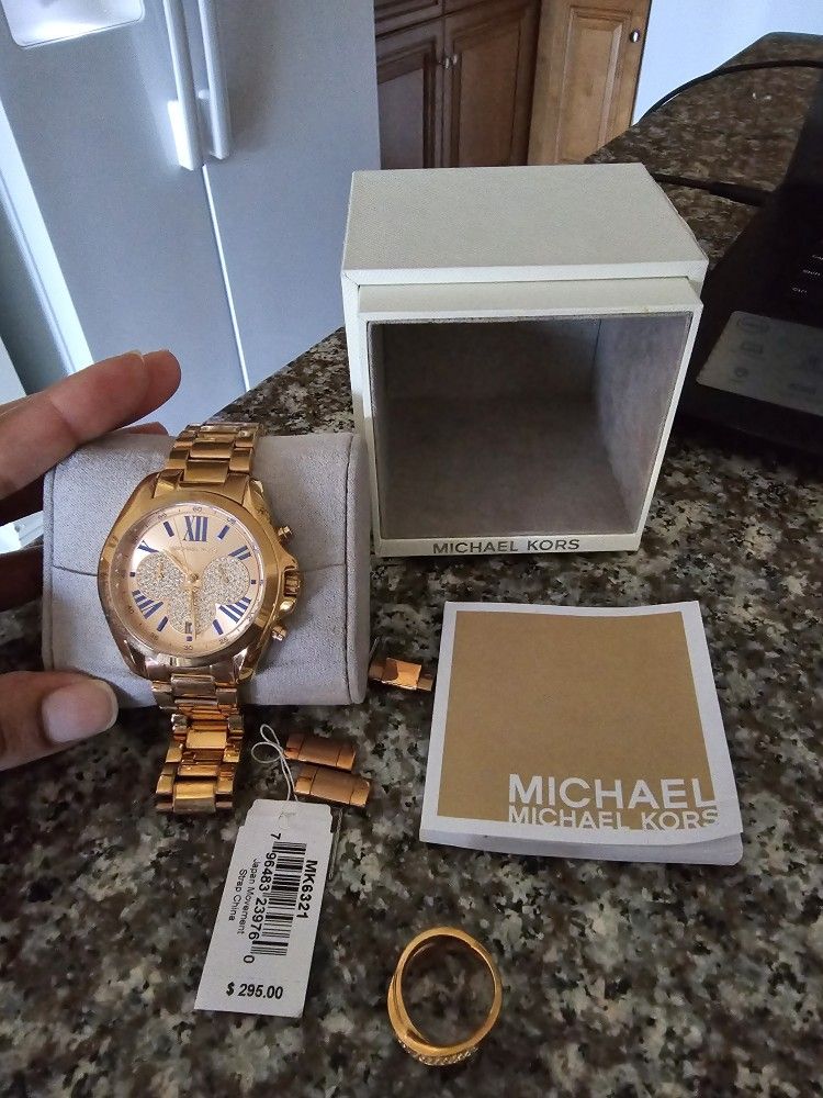 Michael Kors Watch and Ring