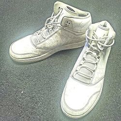 Jordan 1 Flight 5 White High Top Sneakers Size 7.5