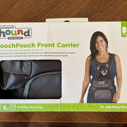 Pet Carrier PoochPouch Front Carrier New In Box S/M 0-10lbs 