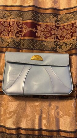 Christian Dior Blue Clutch Bag