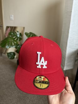 LA fitted hat