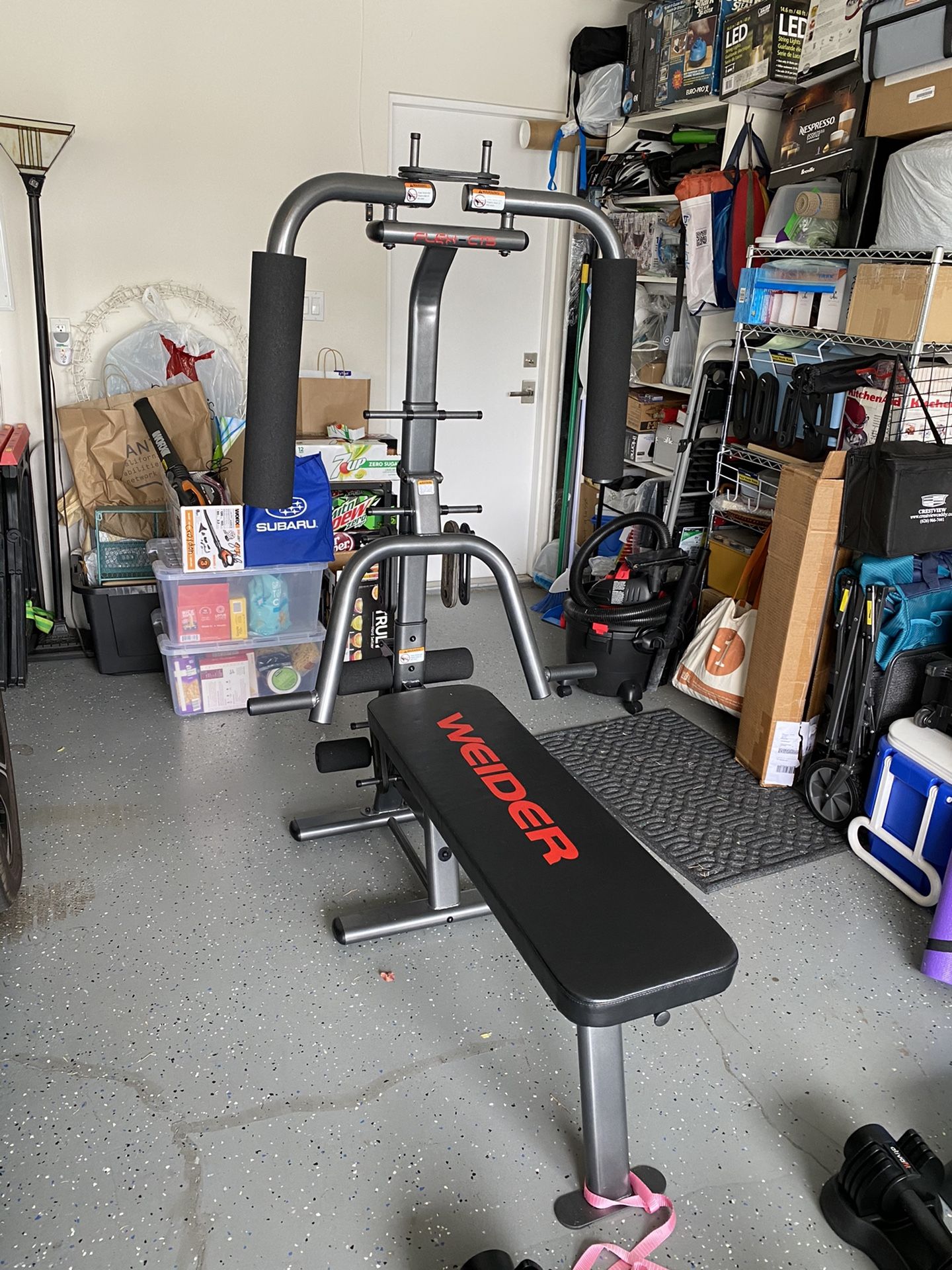 Weider Home Gym System with Resistance Bands