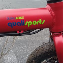 Qualisport Nemo Folding Electric Bike 