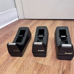 Scotch Desk Tape Dispensers $10