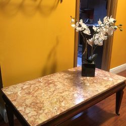 Marble Top Coffee Table