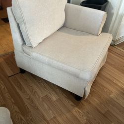 Corner Chair With ottoman 
