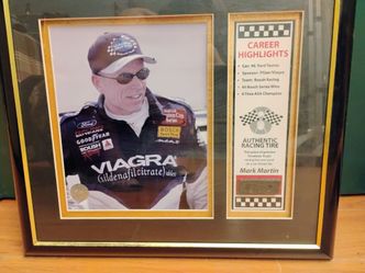 Mark Martin plaque