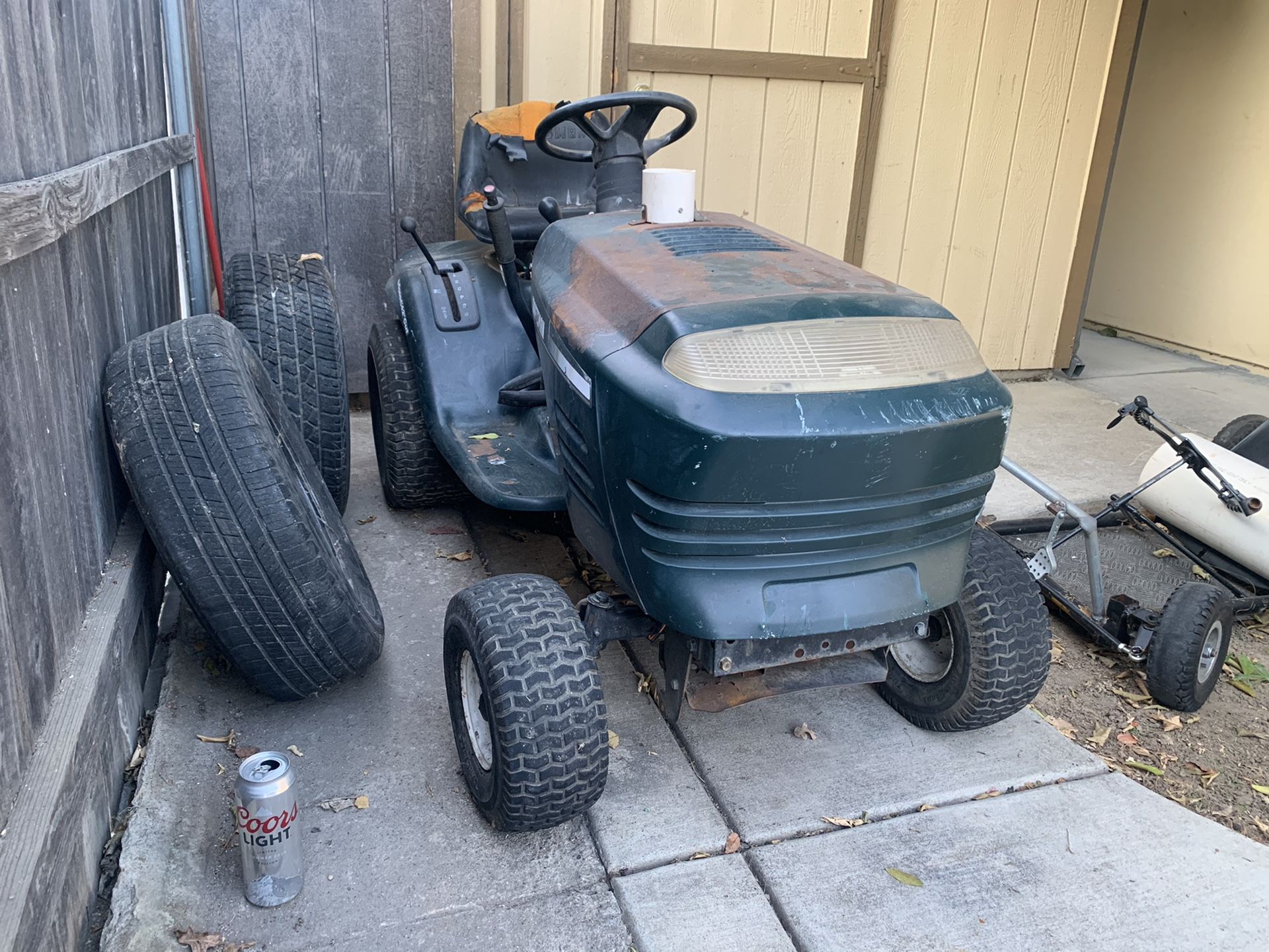 Project riding mower