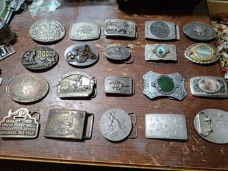Belt buckle collection
