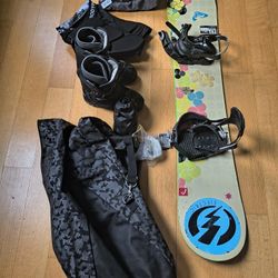 Snowboard And Accessories 