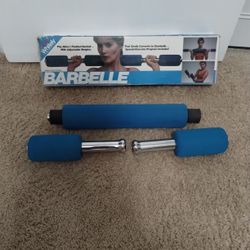 Barbelle The All-in-one Padded Barbell With Adjustable Weights 