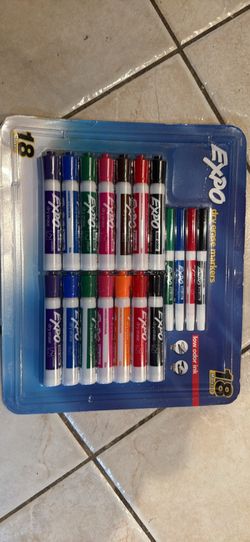 18 expo dry erase marker