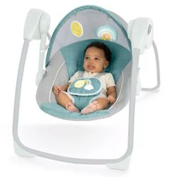 Ingenuity Sun Valley Canopy Portable Swing - Teal