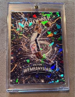 Victor Wembanyama Kaboom! Basketball Card