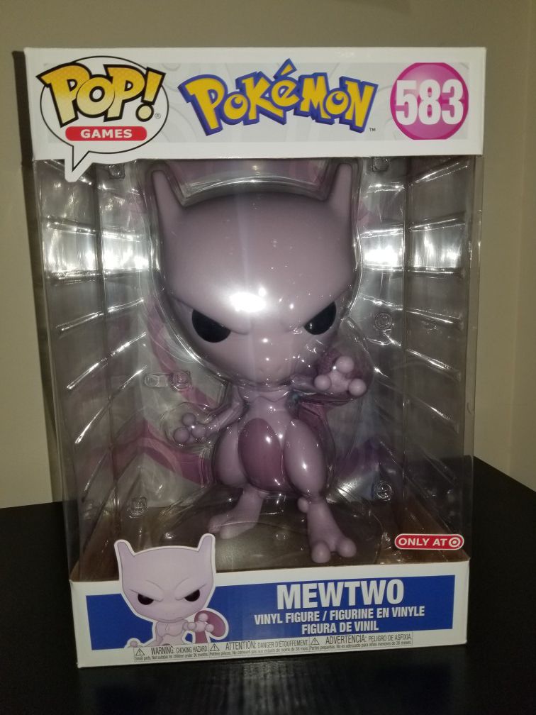 Funko POP! Pokemon 10in Mewtwo #583 Special Edition Figure