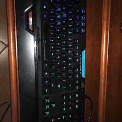 Mouse And keyboard Gaming set up 