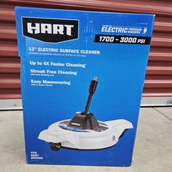 HART 12 in. 3000PSI Electric Pressure Washer Surface Cleaner