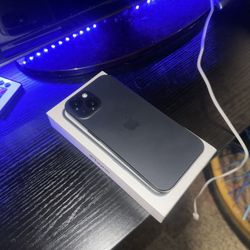 iPhone 15 With Box And Charger 