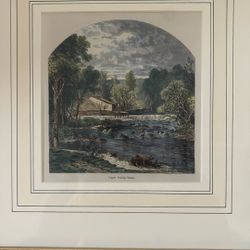 Hagley DuPont Powder Works Print 14 x14 Inches 