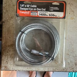 1/4” Steel Cable