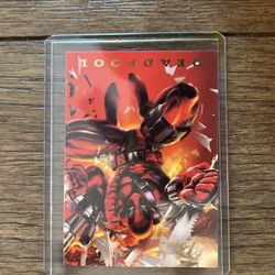 Deadpool Marvel 1994 Flair Power blast #16