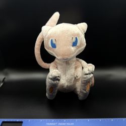 Mew 8”  Shimmering Pokemon Plush