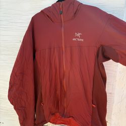 Arcteryx Red Rain Jacket Lightweight men’s L Would Fit M