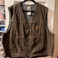 Vintage Brown Carhartt Vest