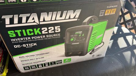 Inverter, welding helmet, grinder