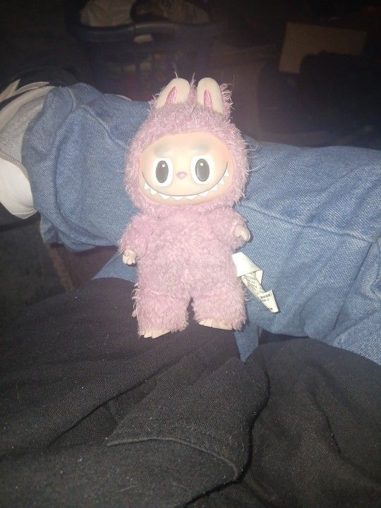 Pink labubu