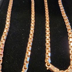 14k Solid Gold 77.5 Grams, 26 Inches