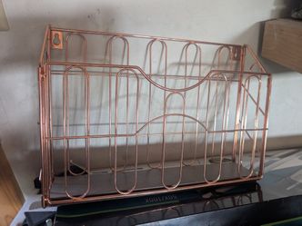 Rose gold file /paper holders