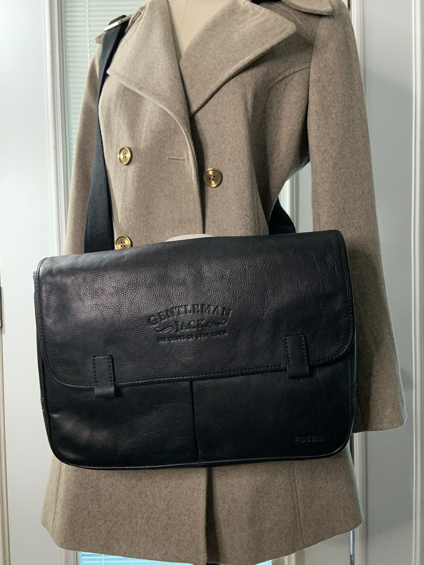 Fossil Men’s Gentleman Jack Estate Messenger Bag