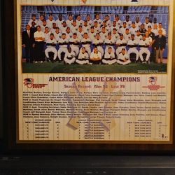 Yankees 2000 World Series Plack